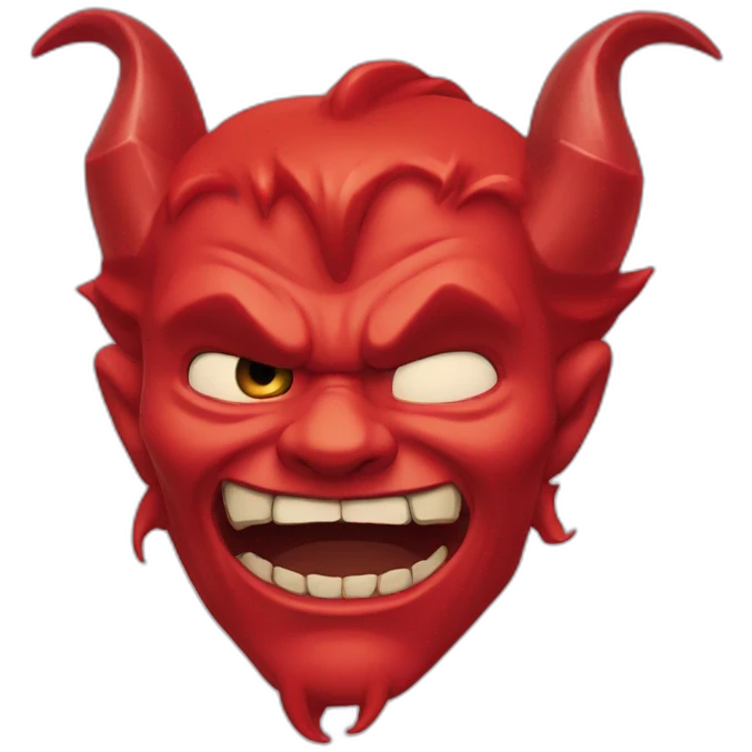Diable qui rit emoji