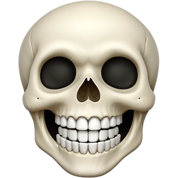skull laughing emoji