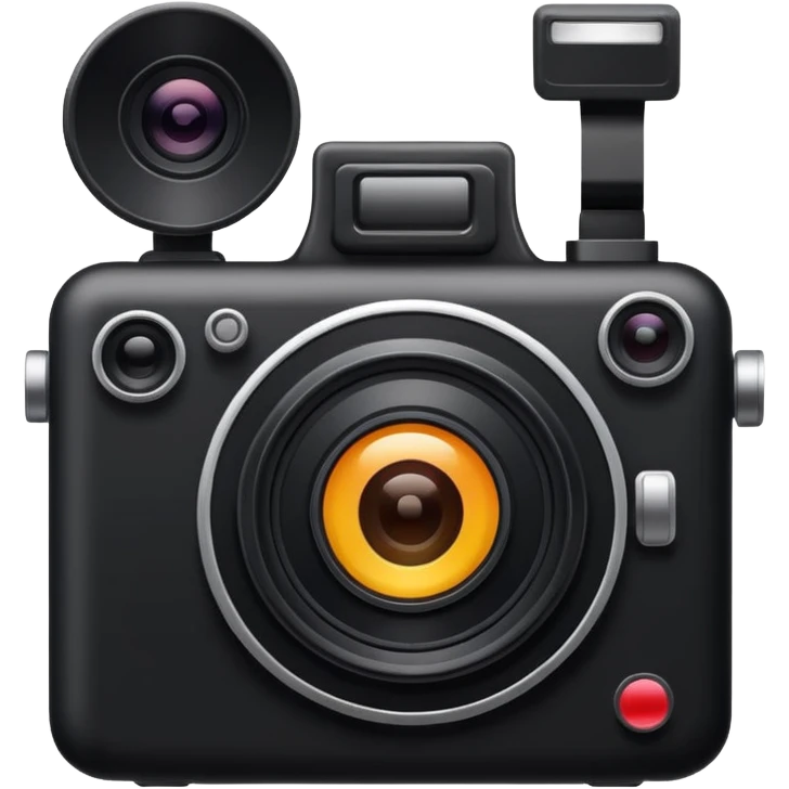 camera pointing to right emoji