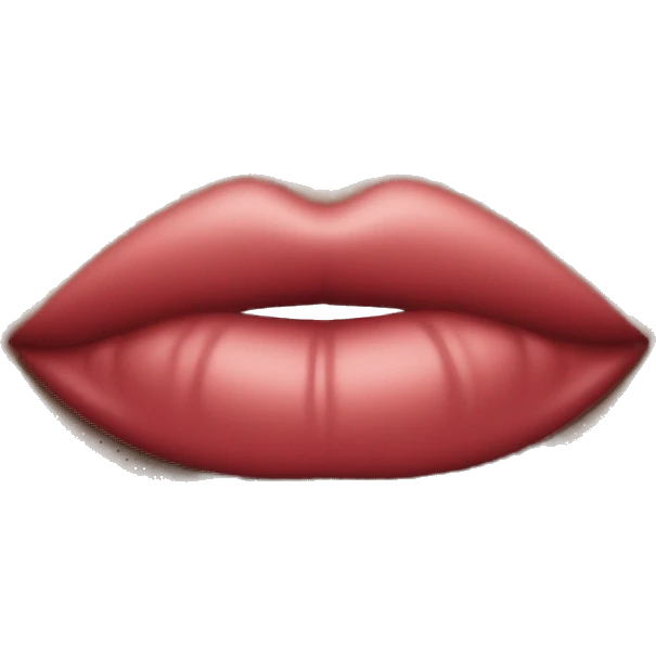 Thick lips emoji