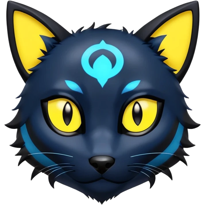 Litten-Umbreon-Hybrid emoji