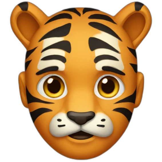 Tiger man emoji