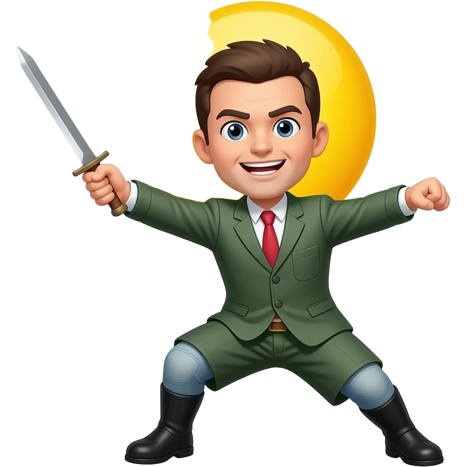 Slay yellow circle face emoji