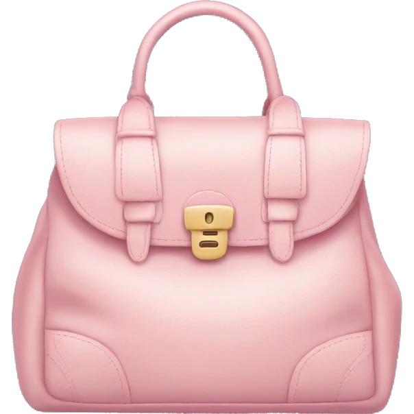 Light pink bag emoji