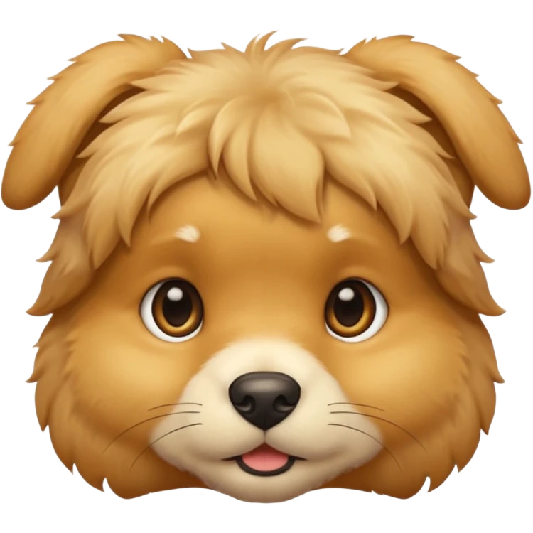 Golden Baby puppy face 🐶 emoji