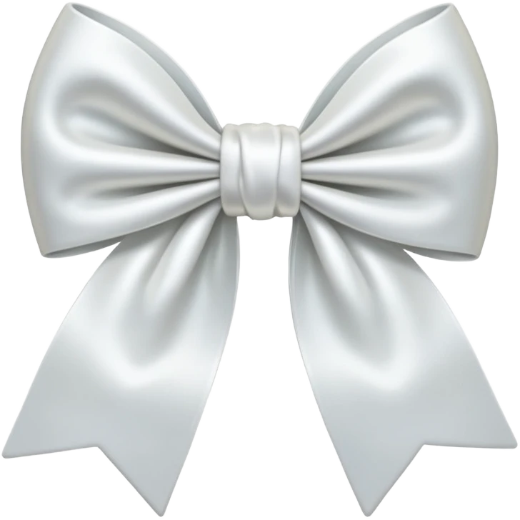 white bow emoji