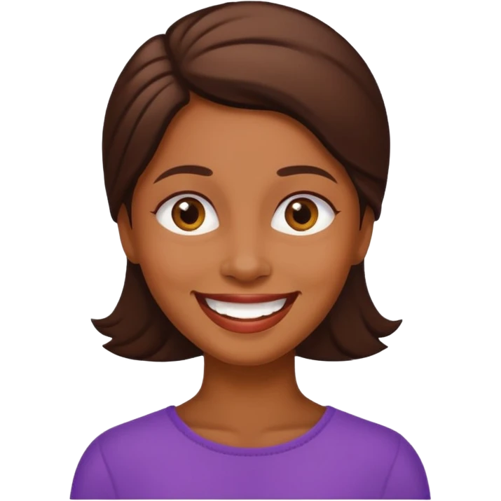 Woman with no teeth emoji