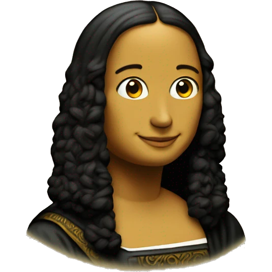 The Mona Lisa  emoji