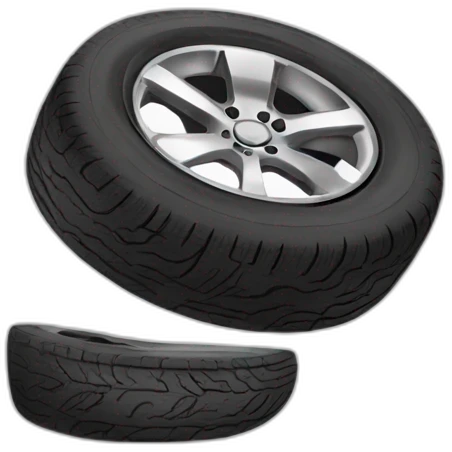 punctured tire emoji