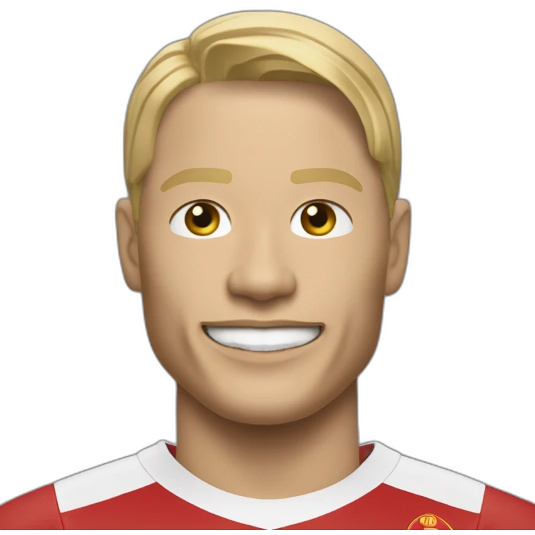 Haaland qui gagne le ballon d’or emoji