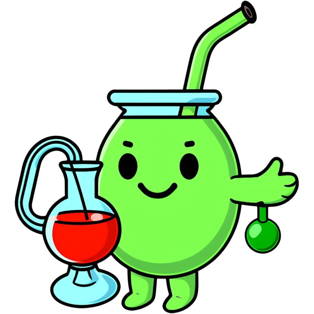 Kool-Aid man smoking a bong emoji