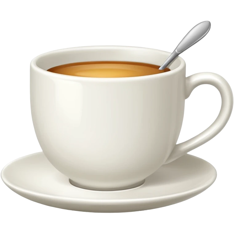 A tea cup  emoji