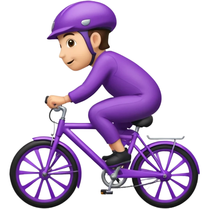 eggplant on bike  emoji