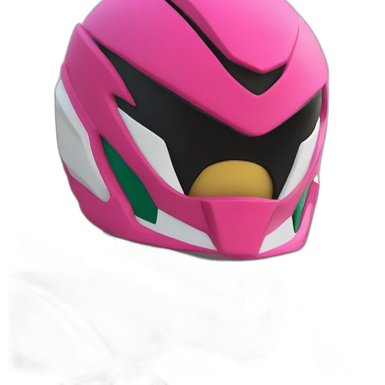 power ranger with the logo of canva emoji
