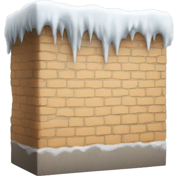 warm dry walls although its winter emoji