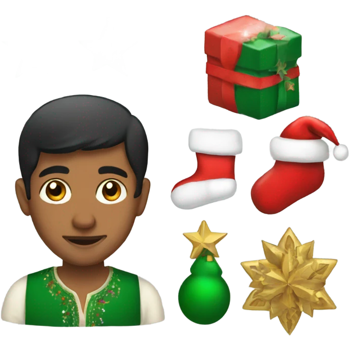 Pakistani christmas emoji