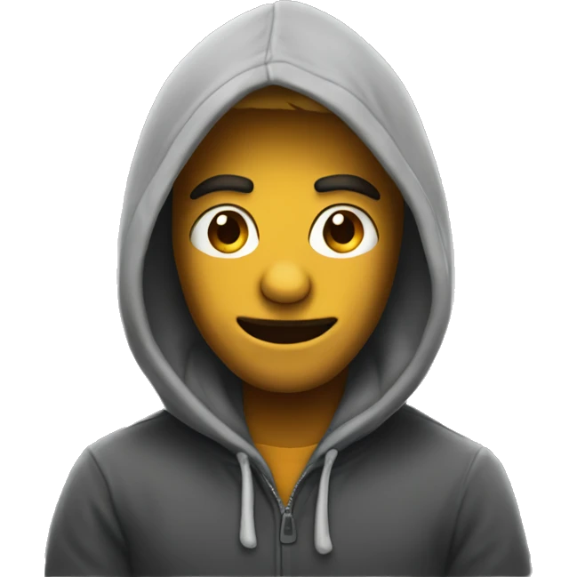 duff wearing hoodie emoji