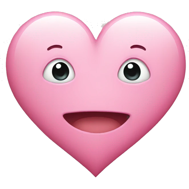 Pink heart emoji