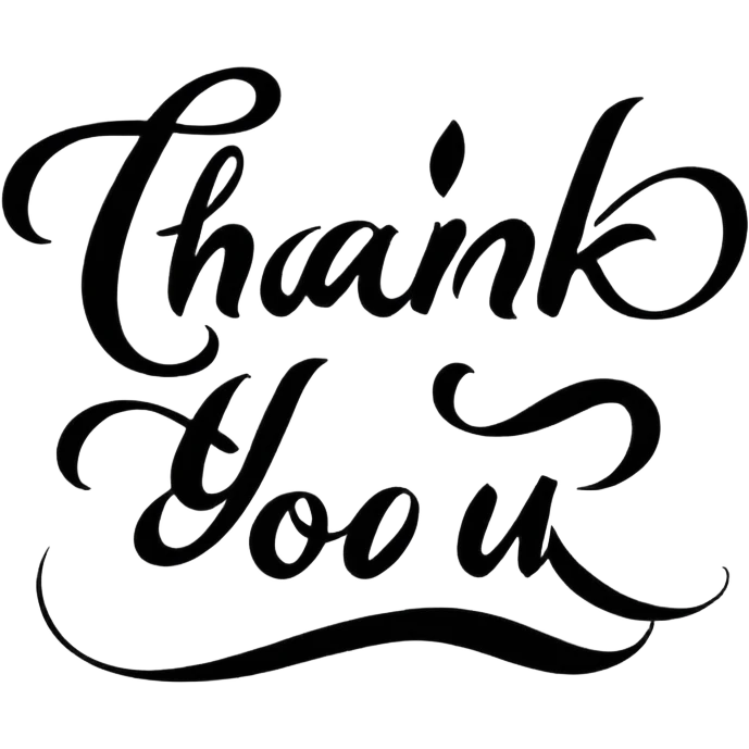 Thank You, text, TY emoji