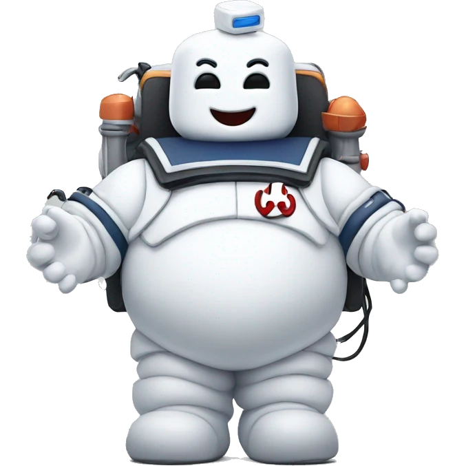 ghostbusters marshmallow man emoji