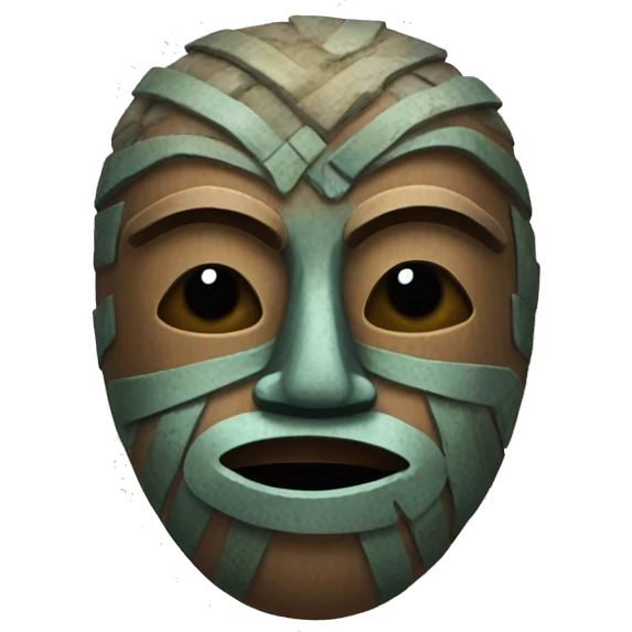 West african mask emoji
