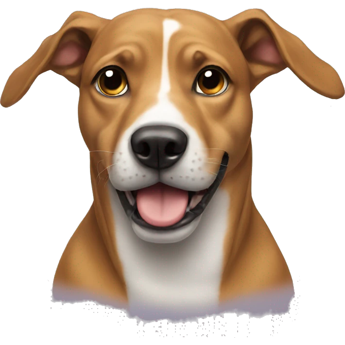 Dog snakes on Head  emoji