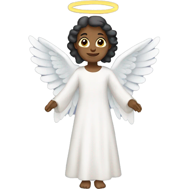 christmas angel emoji