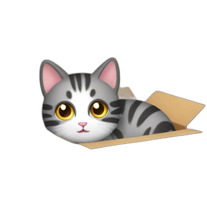 noodle box cat animated emoji