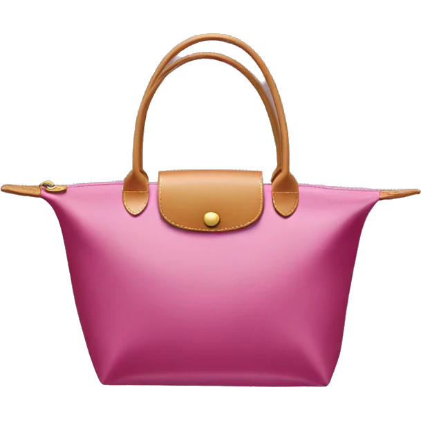 Longchamp purse emoji