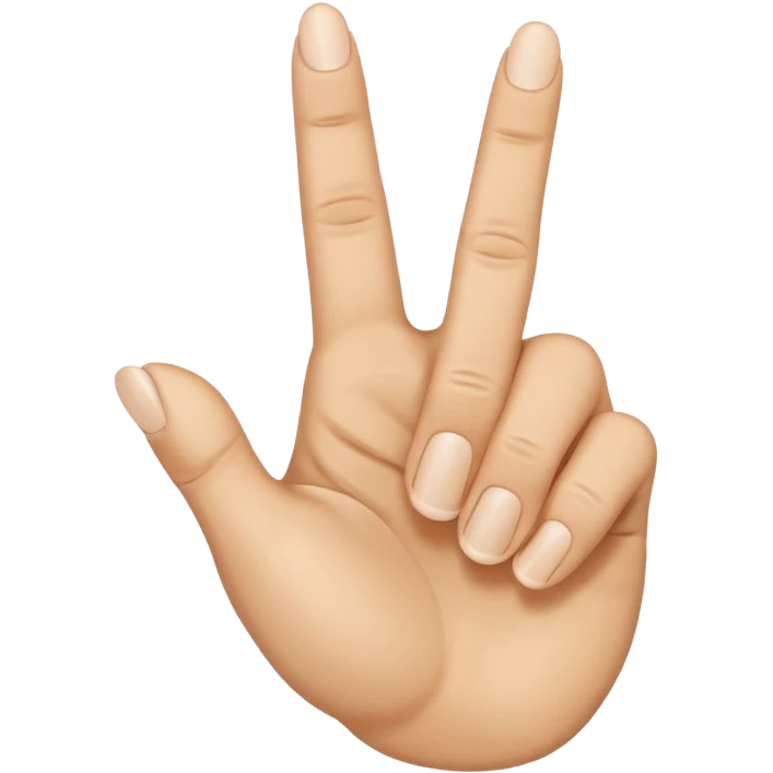 Smiling middle finger emoji