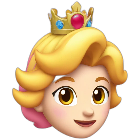 Princess peach emoji