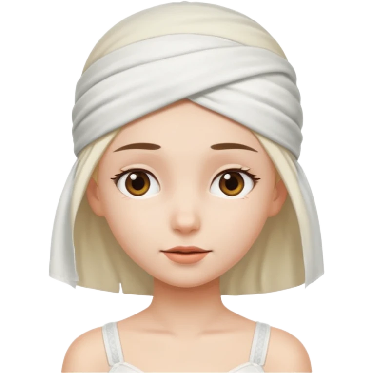 Трусы на голове у девушки emoji