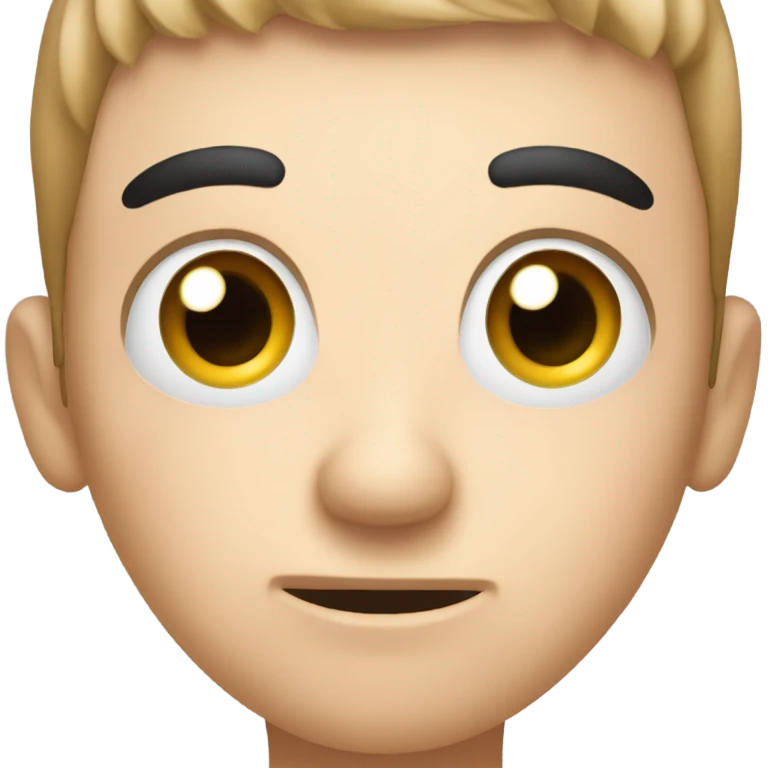 face emoji that shows the feeling of honored, nervousness, pressured, and determined emoji