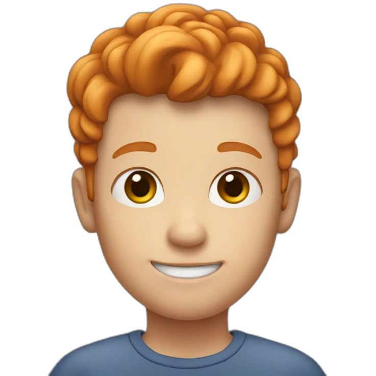 little ginger boy emoji
