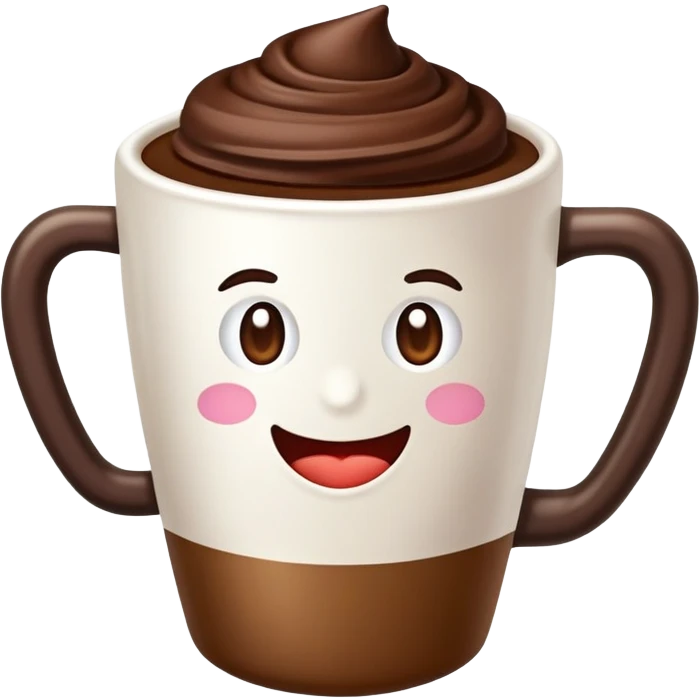 Çikolatalı dondurma emoji