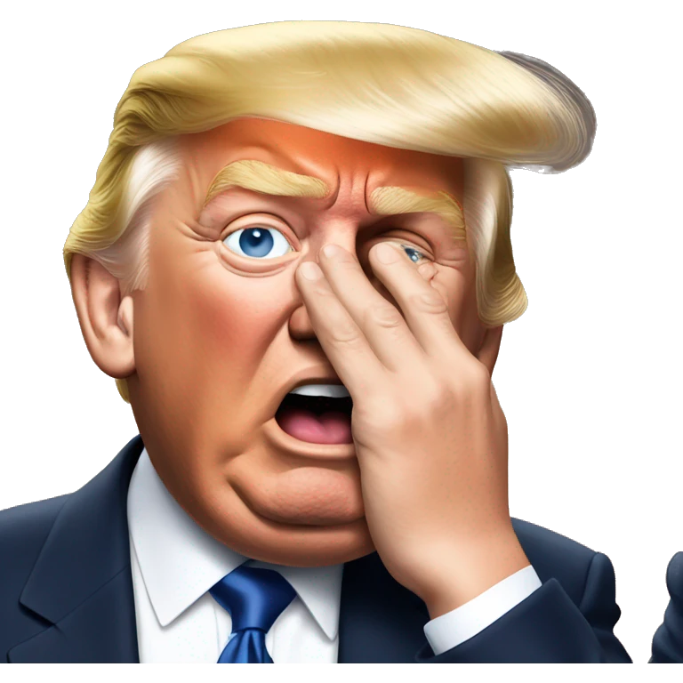 trump crying in bidens arms   emoji