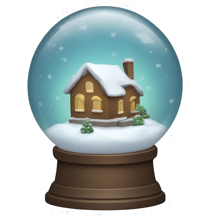 Snow globe emoji
