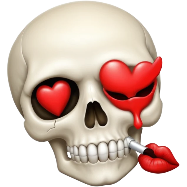 ☠️😘 emoji