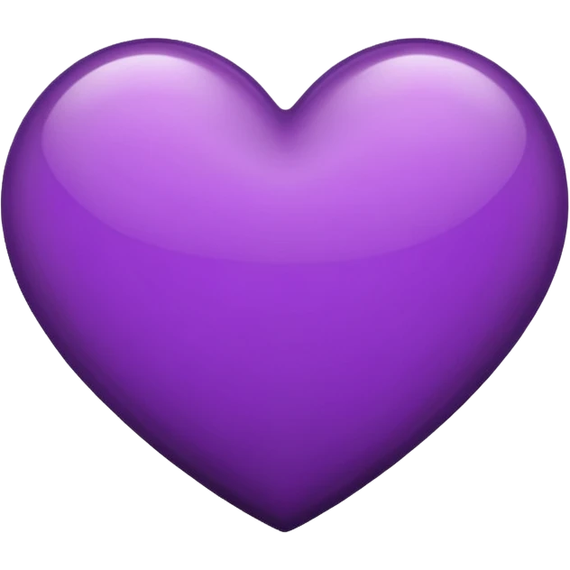 Heart emoji with mix of black and purple colour emoji