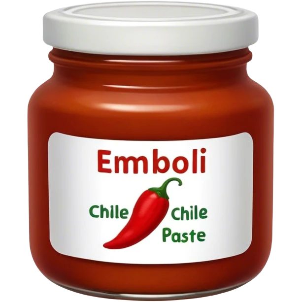 Jarred Calabrian chile paste emoji
