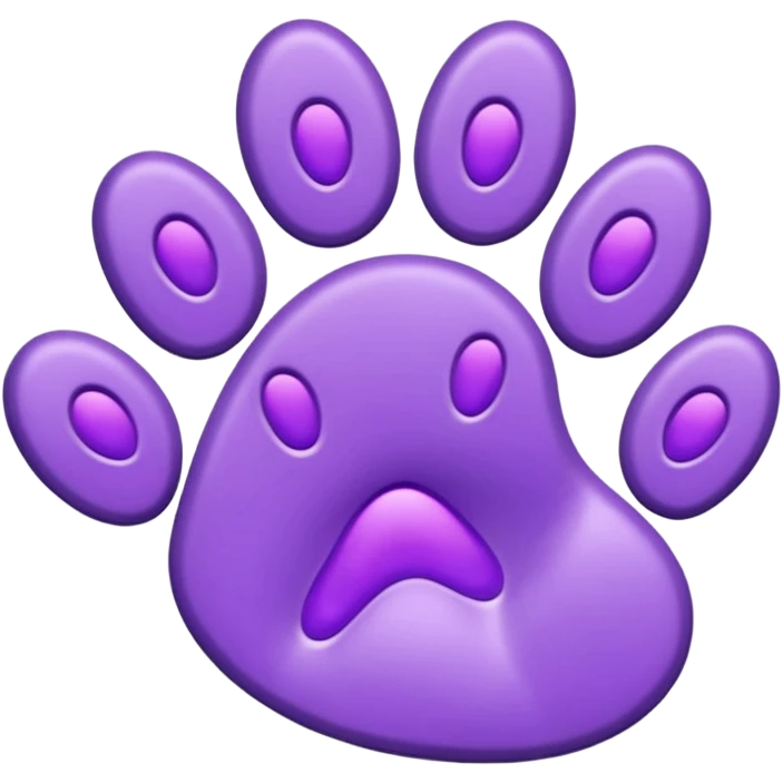 purple-cat-pawprint emoji