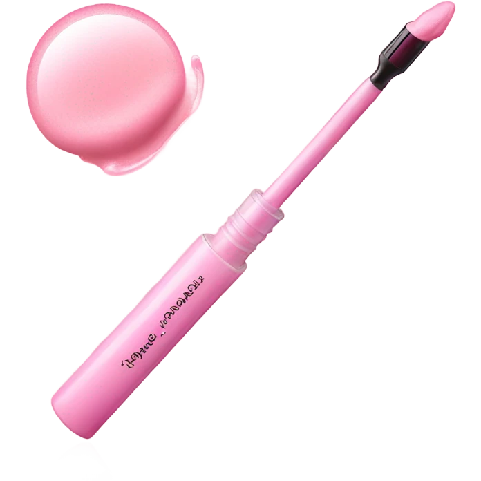 Light pink lipgloss emoji
