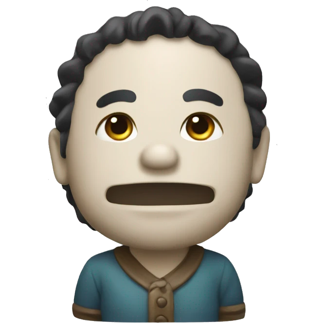a smiski figurine  emoji