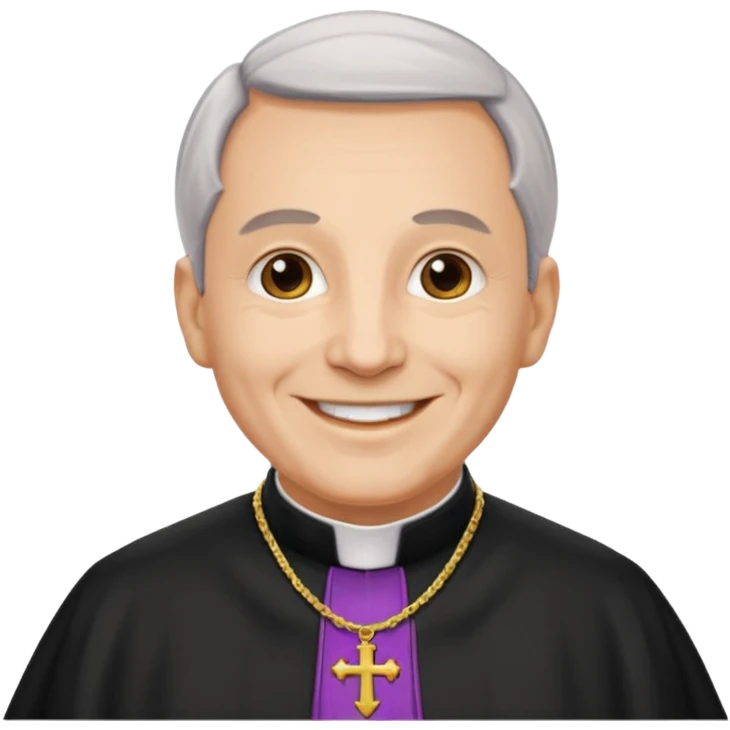 Make me a archbishop zucchheto emoji