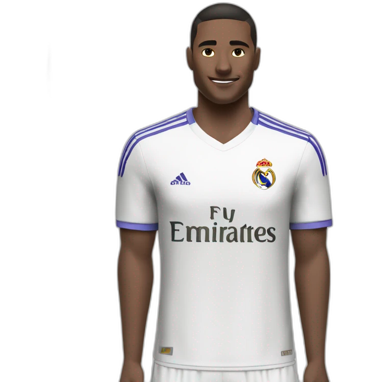 Maillot de foot du réal Madrid emoji