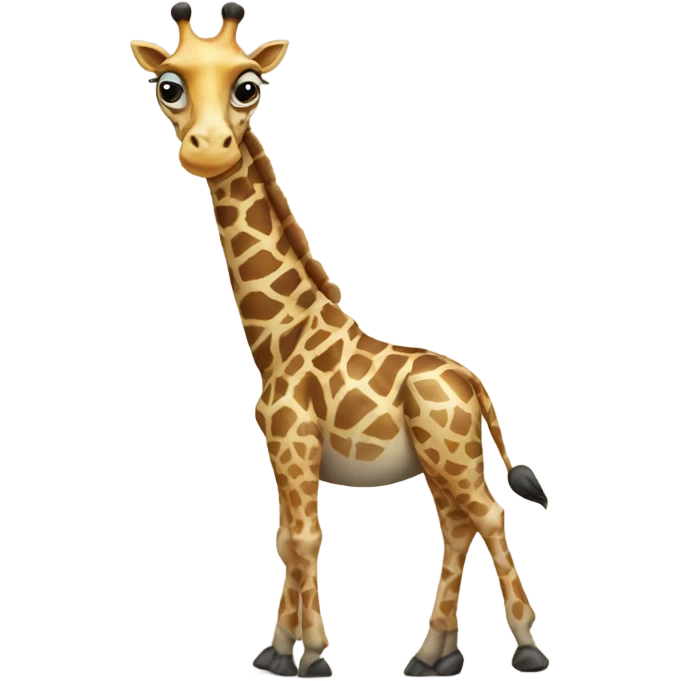 Giraffe zebra emoji