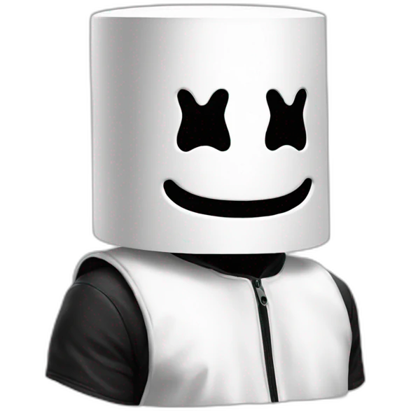 Marshmello dj emoji