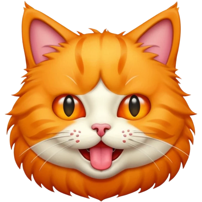 cat emoji sticking tongue out emoji