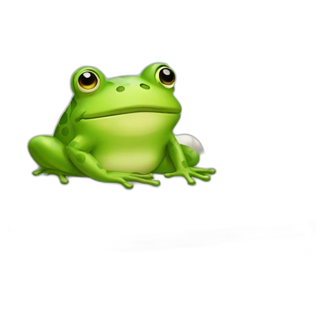 Frog+sleep+bed emoji
