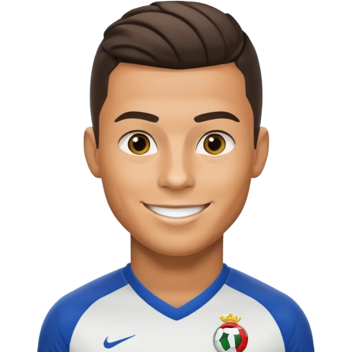 Cristiano Ronaldo football emojis emoji